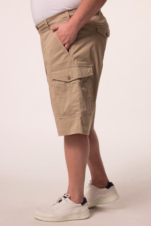 Actual product image Men+ Cargo-Bermuda, Baggy Fit, Twill, Elastikbund, bis 72 (56)