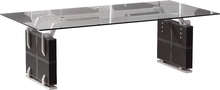Jet-Line Besprechungstisch Verona schwarz 2,4 m Konferenz Tisch (240 x 120 x 76 cm)