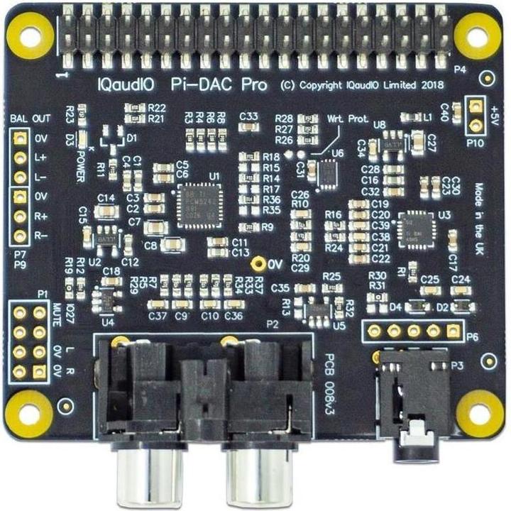 Produktbild Raspberry Pi IQaudio DAC Pro Audio Card