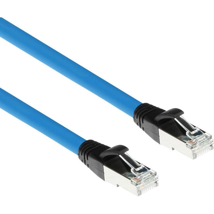 ACT Industrial 7.50 meters Profinet cable RJ45 male to RJ45 male, Superflex CAT6A SF/UTP TPE cable, shi (S/FTP, CAT6a, 7...