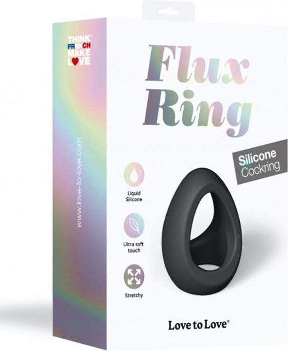 Produktbild Love to Love Flux Ring - Black Onyx