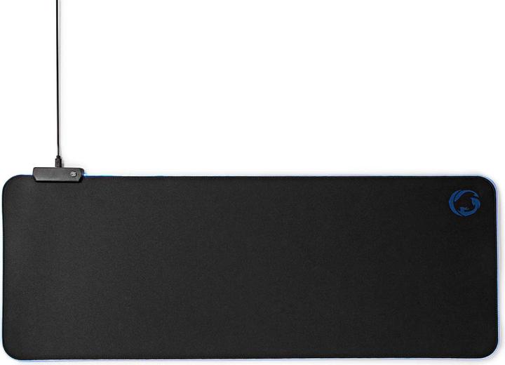 Immagine prodotto Nedis Tappetino per mouse da gioco | Gomma / Microfibra | Nero (XXL)
