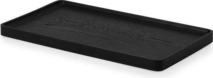 Oakywood Catchall Tray - Holztablett - Schreibtisch-Organizer - Schwarz / Gross -