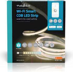Actual product image Nedis SmartLife LED Strip Wi-Fi, 2m, IP20 - White (White, 200 cm, Indoor)