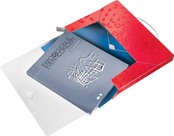 Immagine prodotto Leitz Scatola per libretti WOW A4 rosso (A4, 1x)