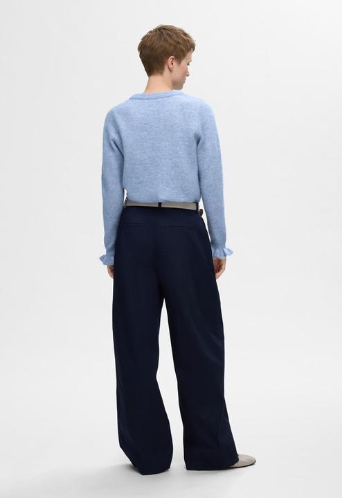 Produktbild Selected Femme Rüschenärmel Strickpullover (XS)