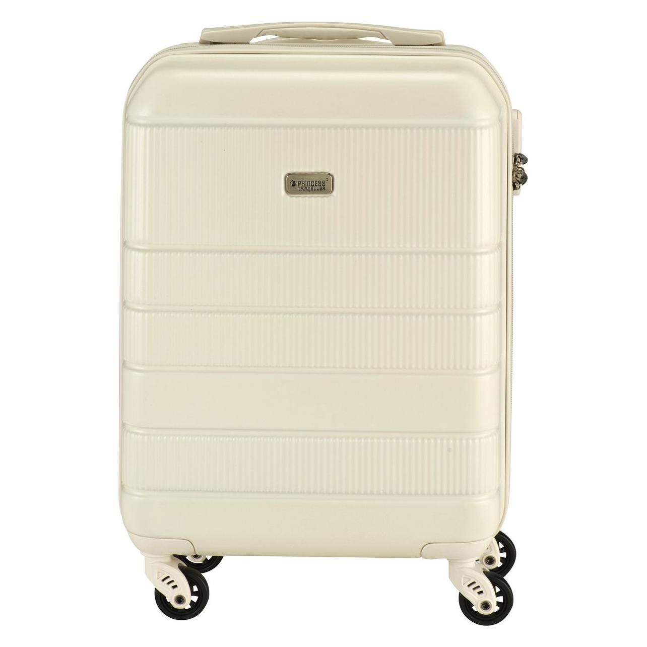 Princess, Koffer, Prinzessinreisende Florence - Handbagagekoffer Met -Gurt - Crã¨me - S - 55 Cm, Wit