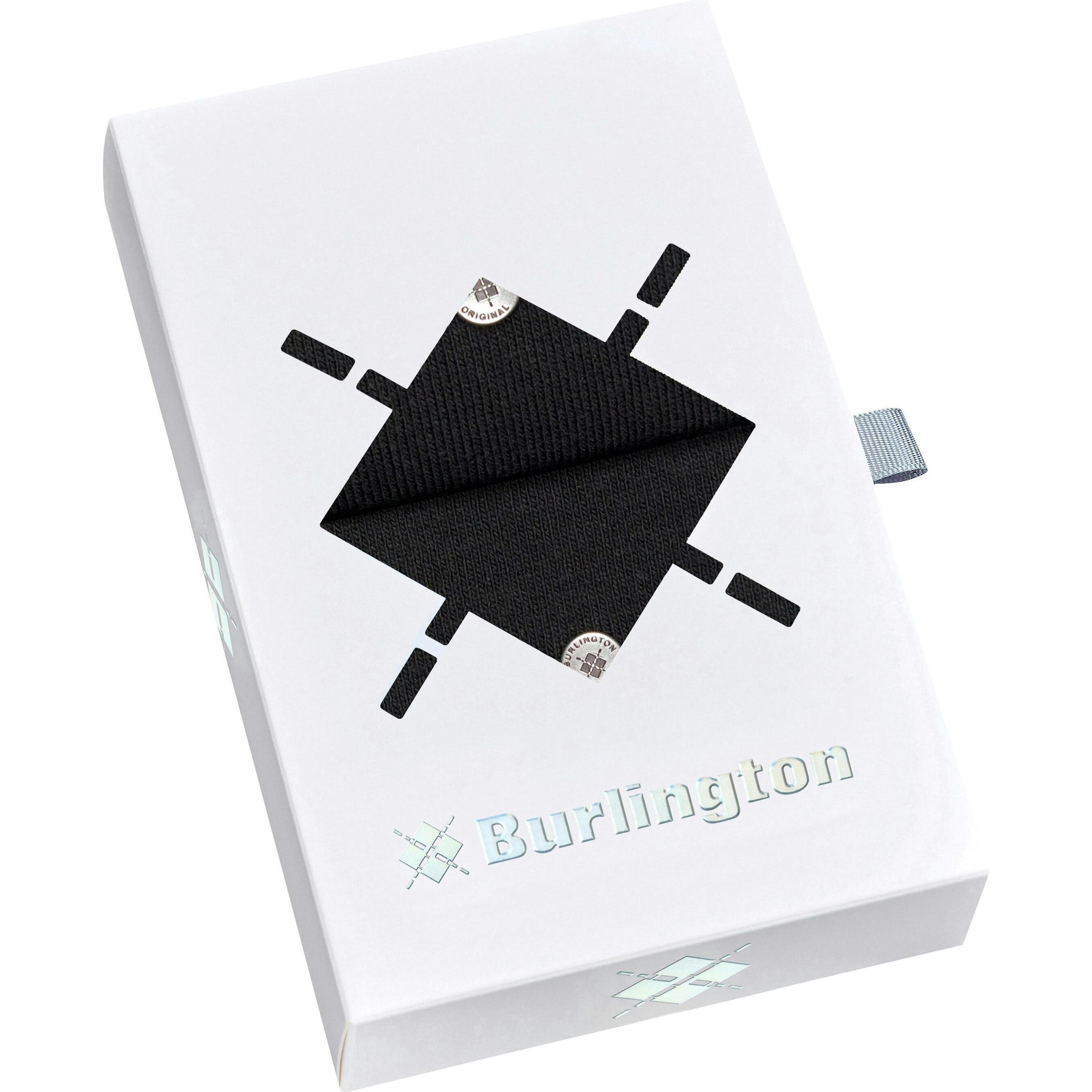 Thumbnail - Burlington, Herren, Socken, Socken Casual Bequem sitzend, Schwarz, (2er Pack, 40 - 46)