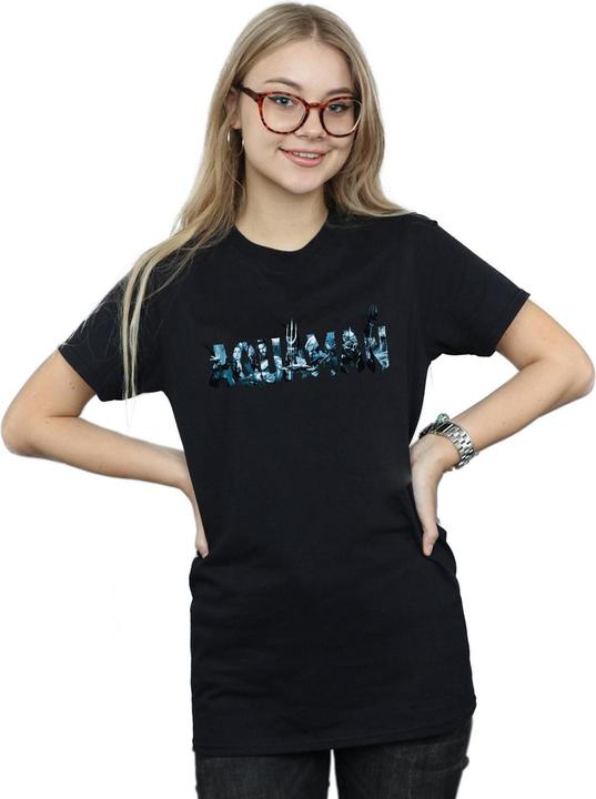 Produktbild Aquaman Text Logo TShirt (3XL)