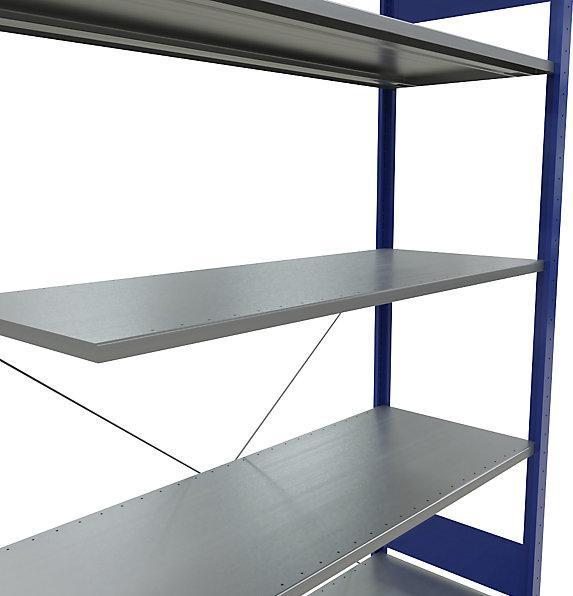 Actual product image eurokraft pro Boltless shelving, single row