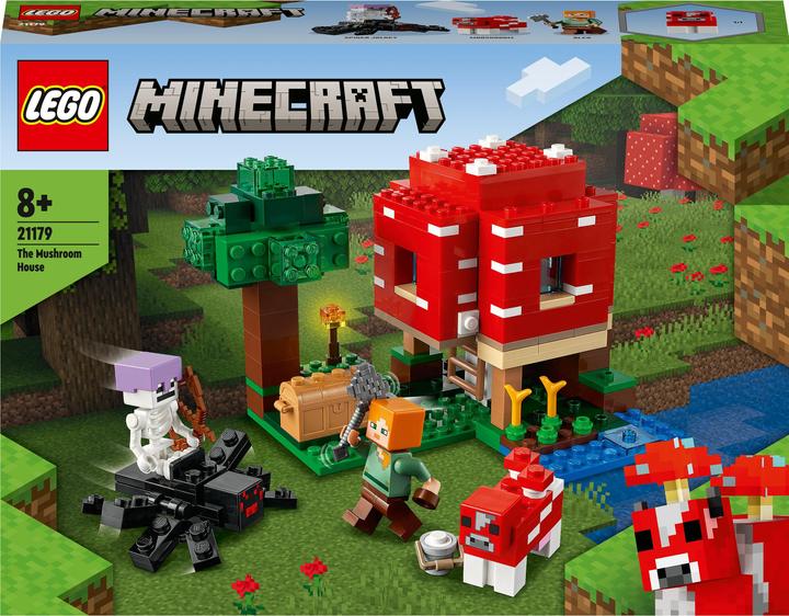 Immagine prodotto LEGO La casa dei funghi (21179, LEGO Minecraft)