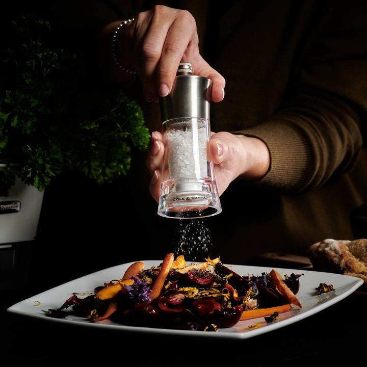 Image du produit Cole & Mason Pfeffer-Salzmühlen Set Bromley Acryl SS 15x6x6 cm (Sel, Poivre)