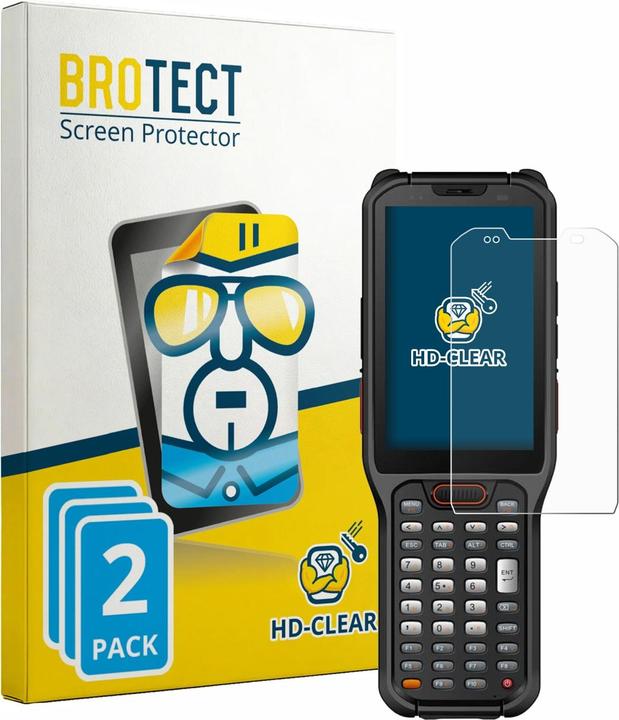 Produktbild BROTECT Schutzfolie für Urovo RT40S Displayschutz Displayschutzfolie Folie Klar Transparent
