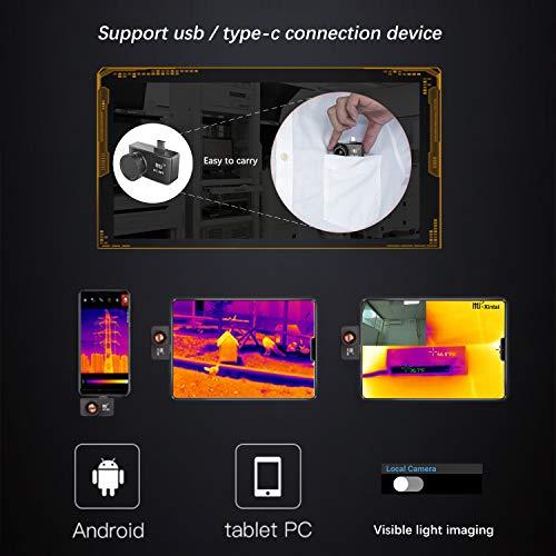 Actual product image Hti-Xintai Thermal imaging camera USB-C