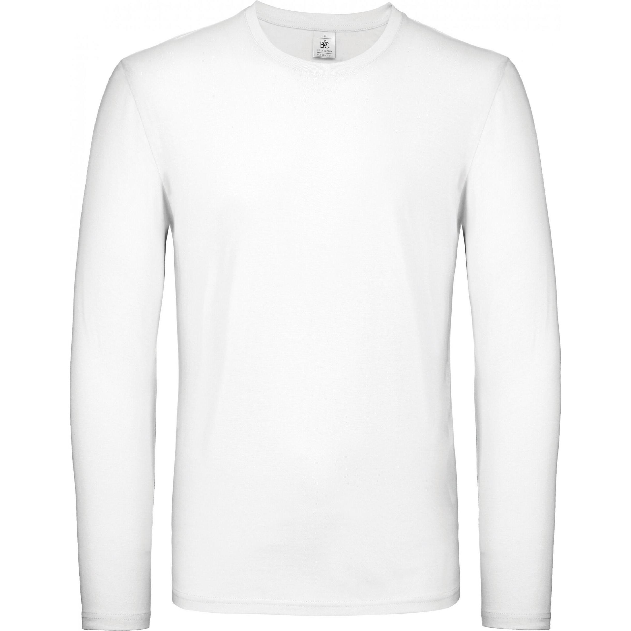 B&C, Herren, Shirt, E150, Weiss, (XL)