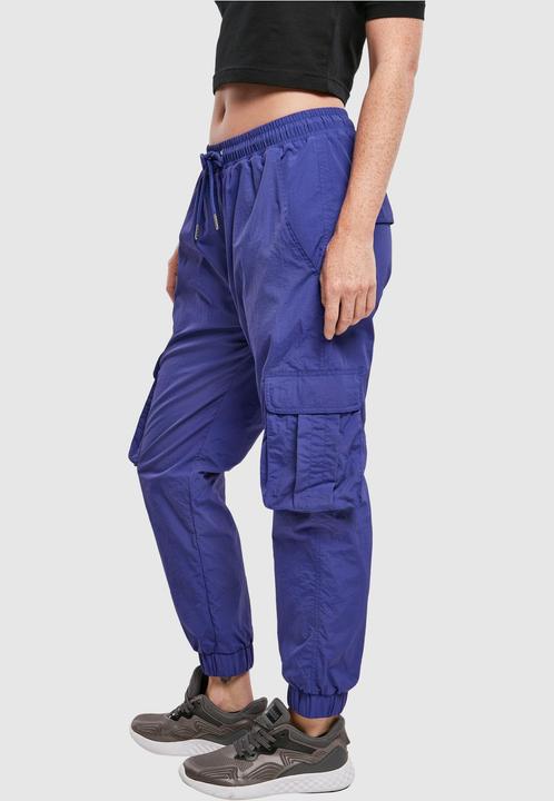 Produktbild Urban Classics Ladies High Waist Crinkle Nylon Cargo Pants (M)