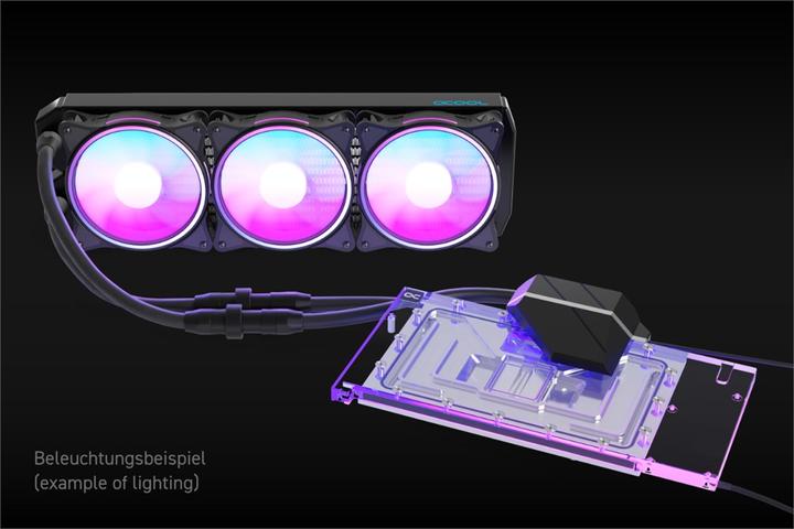 Image du produit Alphacool Eiswolf 2 AIO - 360mm RTX 4080 Suprim avec plaque arrière