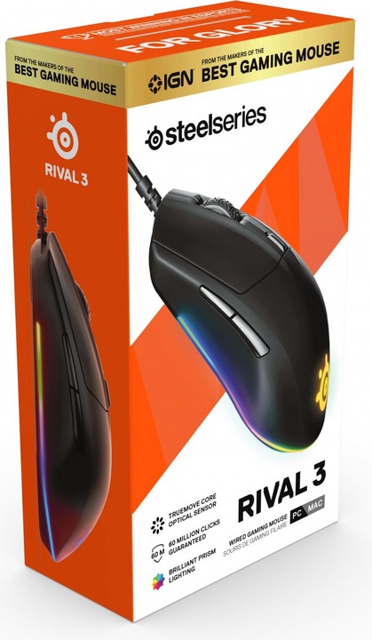 Produktbild SteelSeries Rival 3 (Kabelgebunden)