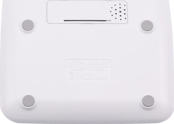 Actual product image Genie Desktop calculator 612W white (Solar cells, Batteries)