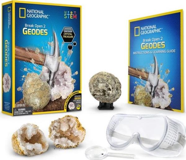 Actual product image National Geographic rinkinys Break your own geode, RTNGGEO2