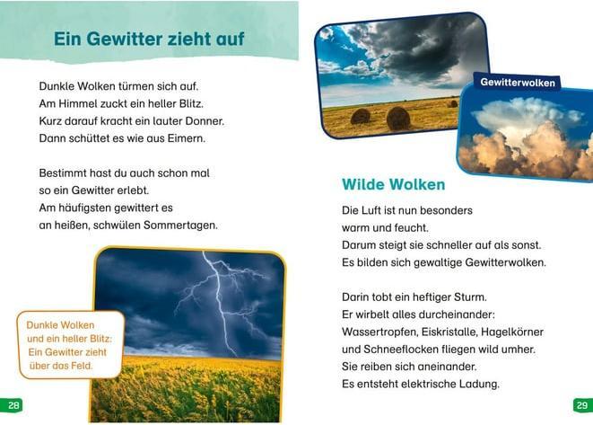 Produktbild Tessloff WAS IST WAS Erstes Lesen easy! Band 16. Wie wird das Wetter? (Deutsch, Jennifer Wunderwald, Sonja Meierjürgen, 2024)