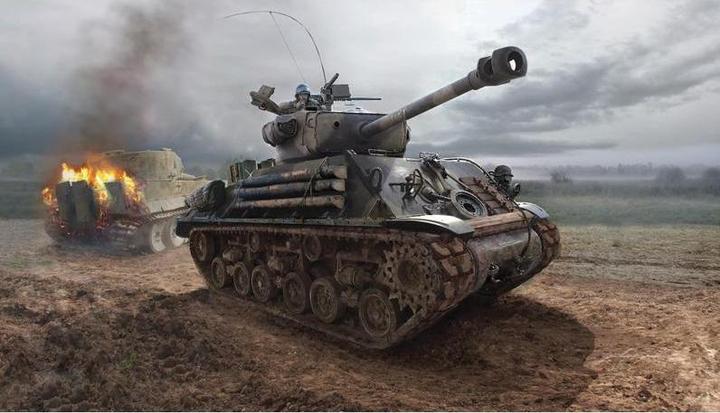 Immagine prodotto Italeri M4A3E8 Sherman