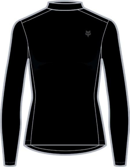 Image du produit Fox Tee 23 W Tecbase Fire Ls Shirt Blk L (L)