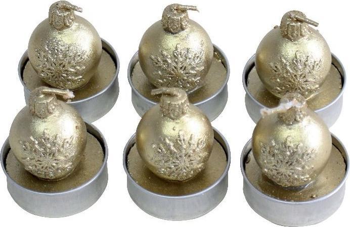 PBS Austria Teelicht Set Kugel gold (1 Stk.)