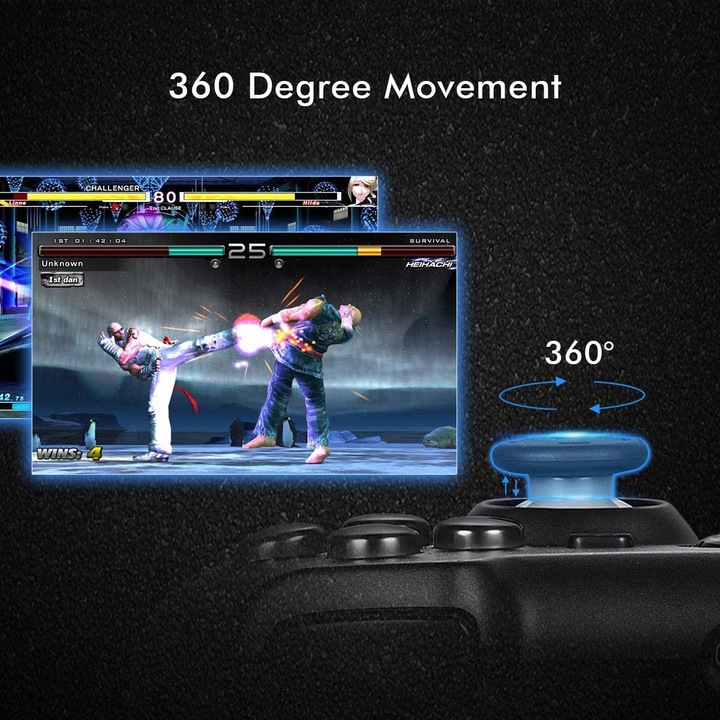 Produktbild EasySMX ESM-9013-BLA-BLU (PS3, Android, PC)