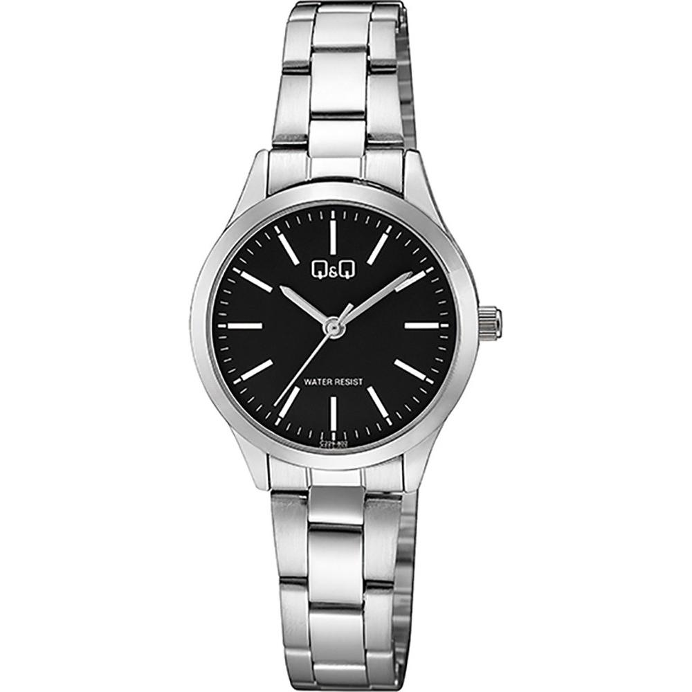 Q & Q, Armbanduhr, C229-802Y, Grau, (Analoguhr, 30 mm)