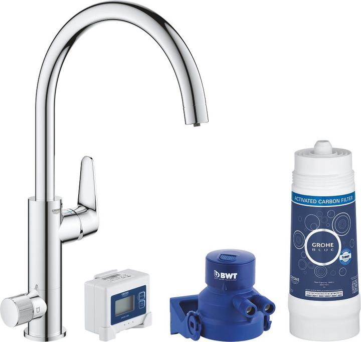 Immagine prodotto Grohe Rubinetto da cucina con funzione di filtro Blue cromo lucido 30385000