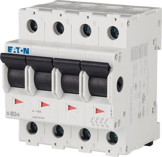 Produktbild Eaton Hauptschalter Grau 4polig 80 A
