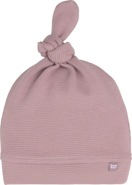 Actual product image Baby's only Babys only knotted hat, pure dusky pink