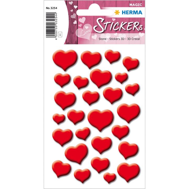 Produktbild HERMA Sticker Herzen
