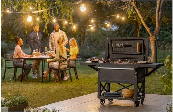 Immagine prodotto Keter Patio Cooler 95.5 x 58.4 x 89.8 cm Anthrazit