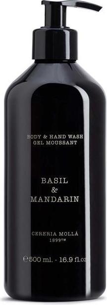 Actual product image Cereria Molla Basil & Mandarín (Device, Liquid soap, 500 ml)