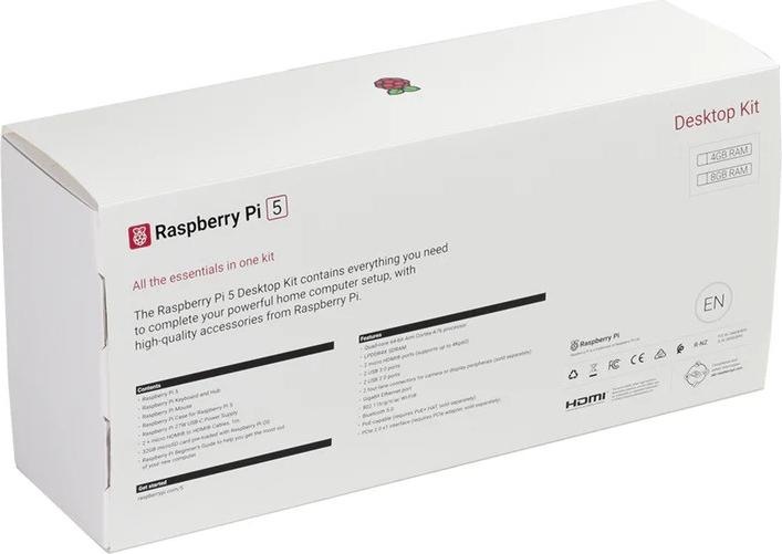 Actual product image Raspberry Pi Official 5 Desktop Kit - 8GB (FR)