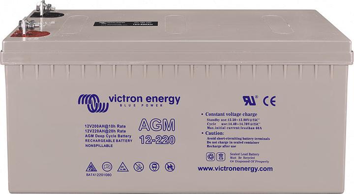 Image du produit Victron Energy Batterie AGM Deep Cycle (12 V, 220 Ah)