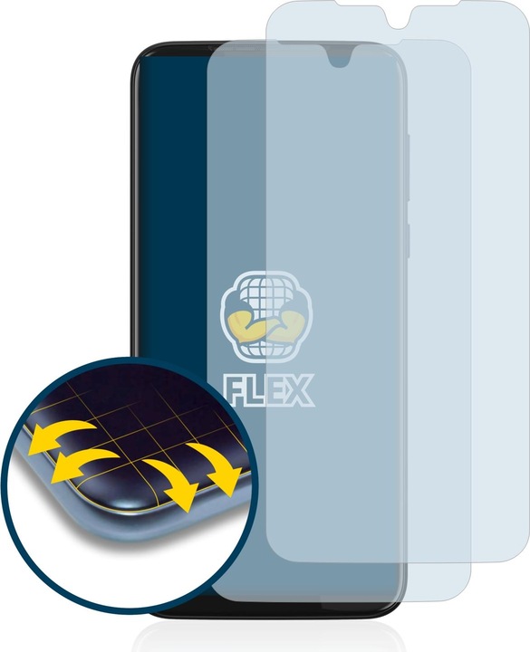 Actual product image BROTECT Full-Cover Protector (2 Piece, Motorola Moto G8 Plus)