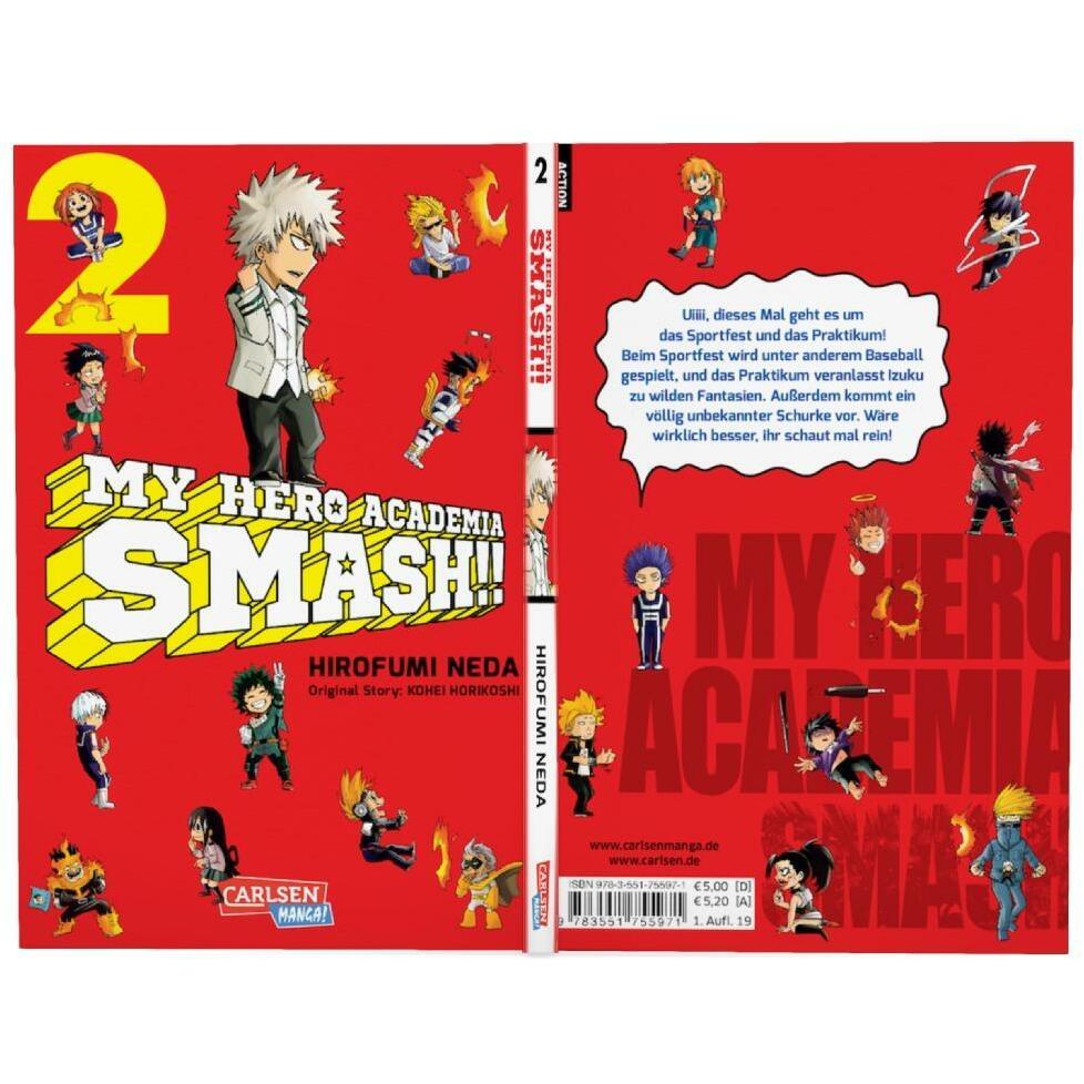Thumbnail - My Hero Academia Smash 2, Belletristik von Kohei Horikoshi