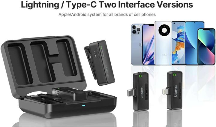 Image du produit Ulanzi Microphone UW-MIC 2.4GHz - USB Type-C