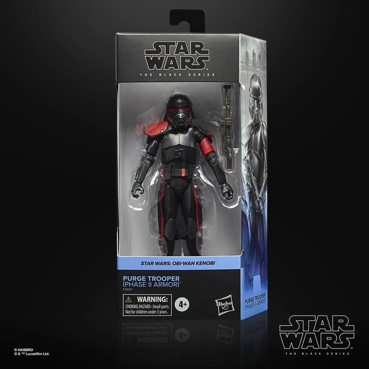 Image du produit Hasbro Star Wars : Obi-Wan Kenobi Black Series Action Figure Purge Trooper (Phase II Armor)