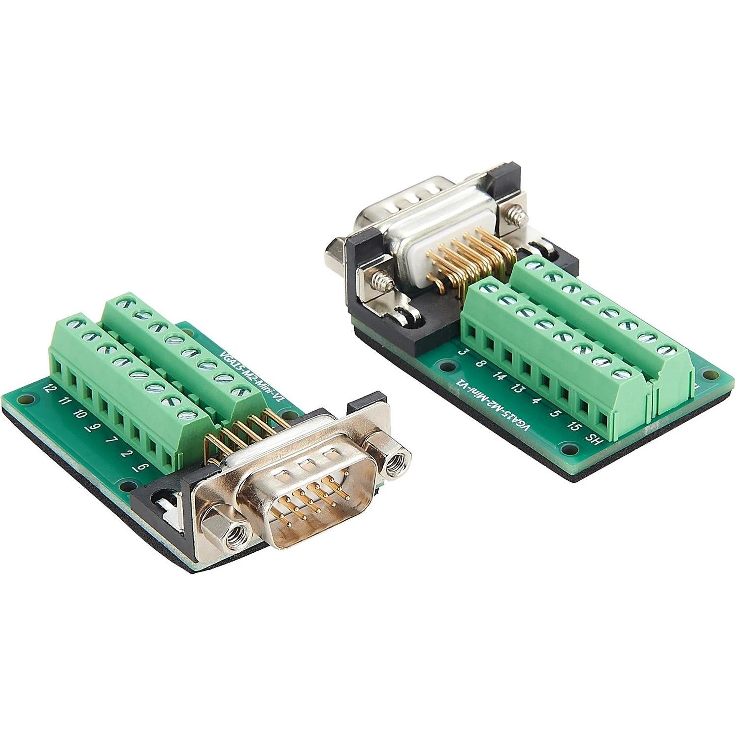 Thumbnail - Exsys VGA Terminal Block Adapter (20 Pin Terminal Block), Data + Video Adapter