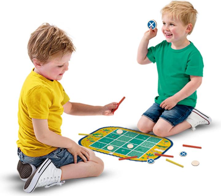 Actual product image Ses Wrap and Go Travel Games, 3in1 (German, French, English)