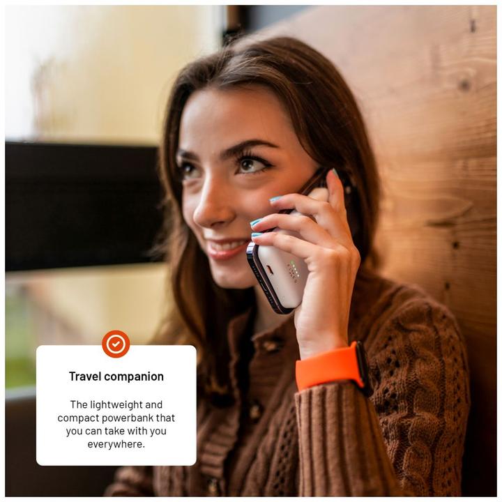 Produktbild Fixed MagZen Trådløs PD 20W Power Bank 6.000 mAh Hvid Powerbank - Hvid - 6000 mAh (6000 mAh, 20 W, 22.20 Wh)