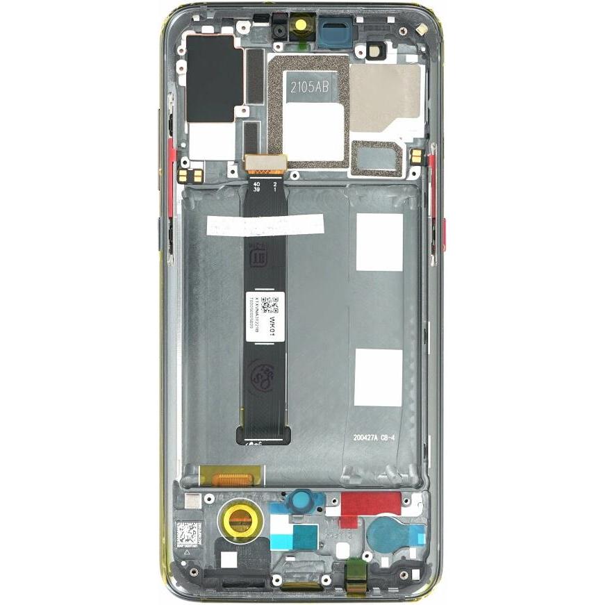 Thumbnail - OEM Displayeinheit + Rahmen für Xiaomi Mi 9 schwarz (Display, Xiaomi Mi 9), Mobilgerät Ersatzteile, Schwarz