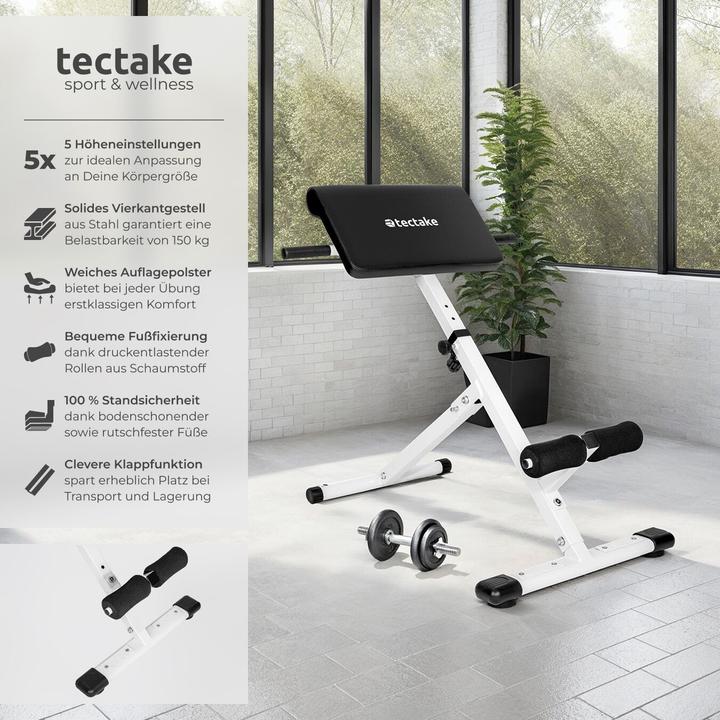 Produktbild tectake Rücken– und Bauchtrainer