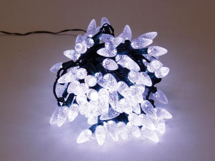 Image du produit Light Creations Strawberry Light LED - 12 m - 120 lampes blanches - câble vert - 24 V (12 m)
