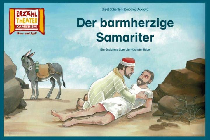 Produktbild Der barmherzige Samariter / Kamishibai Bildkarten (Deutsch, Dorothea Ackroyd, Ursel Scheffler, 2021)