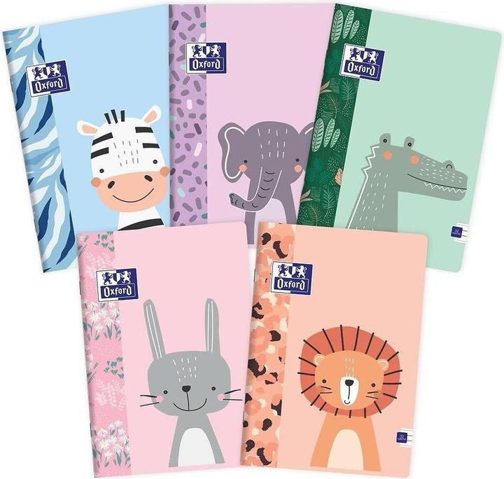 Produktbild Oxford Notizbuch A5/32K kariert Kids (10 Stk) (A5, Kariert)